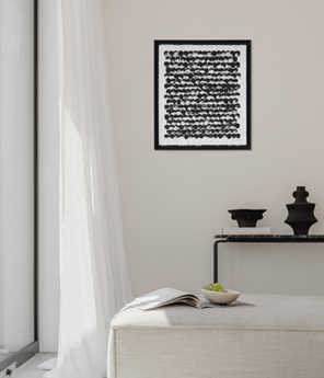 peintre contemporaine art abstrait papier Japon