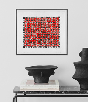 peintre contemporaine art abstrait papier Japon